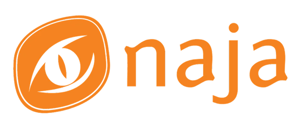 logotipo-naja-saude-clinicas-hospitais-integracao Logotipo da Naja, integrado à plataforma Tactium para centralizar o agendamento e confirmação de procedimentos em clínicas.